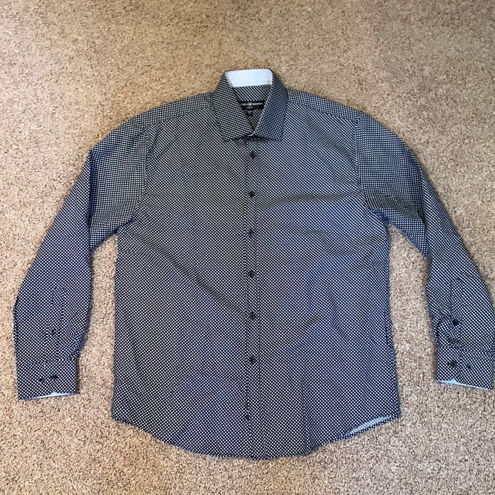 Fun Patterned Collared Shirt